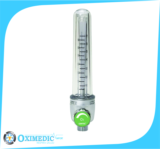 Flujómetro de oxigeno 70lpm