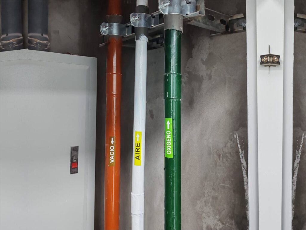 Tuberia para gases medicinales